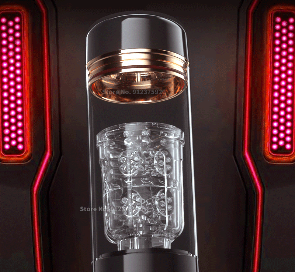 Automatic Telescopic Rotation Sucking Masturbation Cup for Men Real Vagina Blowjob Suction Sex Toys Male Masturbator Adults 18