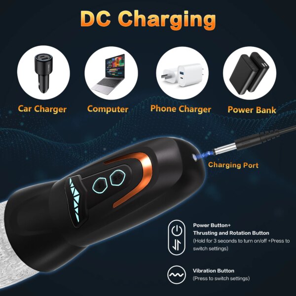 Automatic 360 Rotation Male Masturbator for Men Vagina Vibrator 3D Lips Penis Massager Pussy Man Masturbation cup Adult Sex Toys