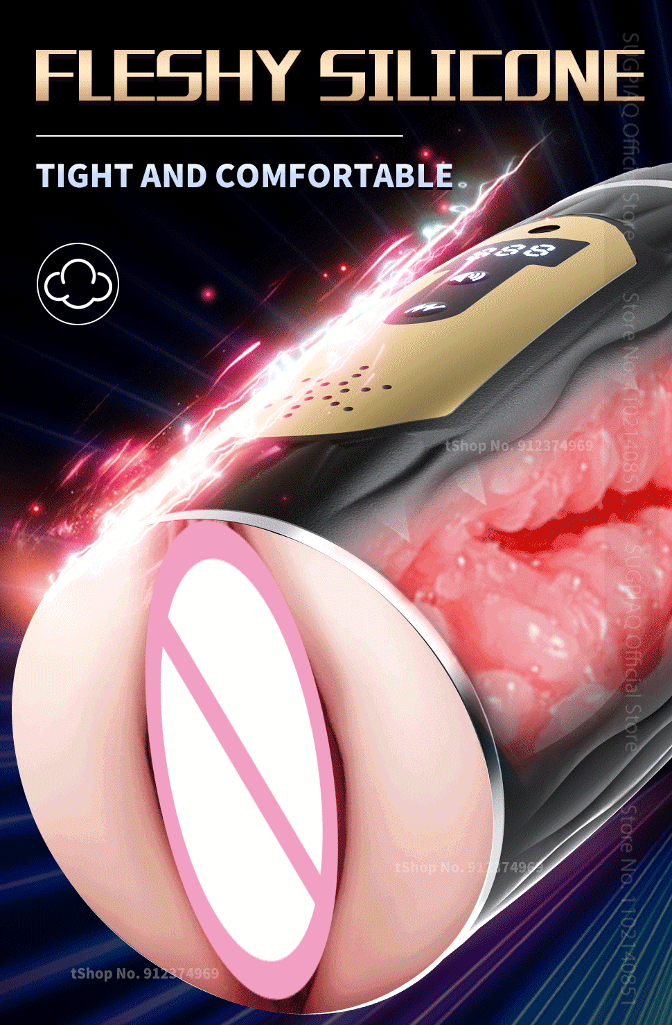 Automatic Masturbation Cup for Men Blowjob Vibrator Machine Pocket Pussy Heating Realistic Vagina Adult Sex Toys 18+ Male Goods