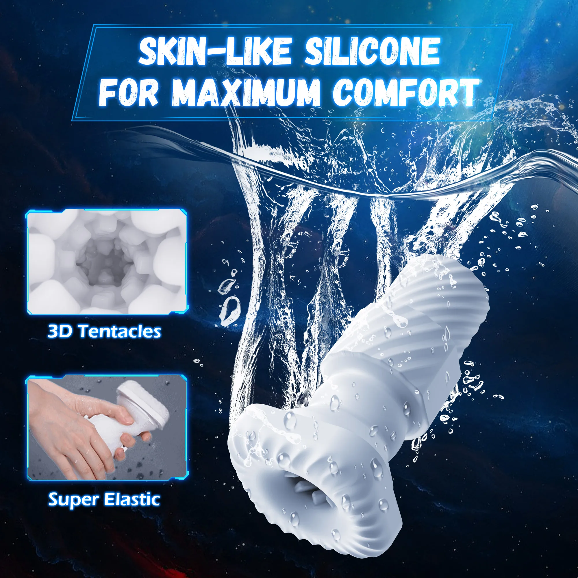 Newest Robot Automatic Male Masturbator Vibration Blowjob Machine Silicone Vagina Masturbation Cup Sex Toys Adult Goods for Men