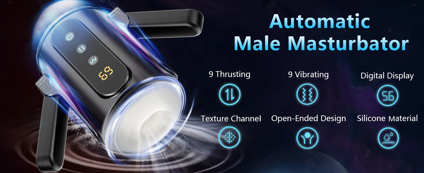 Foldable Handles Masturbator for Men Automatic Telescopic Rotation Vibrator Open Ended Penis Massager Male Sex Toys For Adults Foldable Handles Masturbator for Men Automatic Telescopic Rotation Vibrator Open Ended Penis Massager Male Sex Toys For Adults