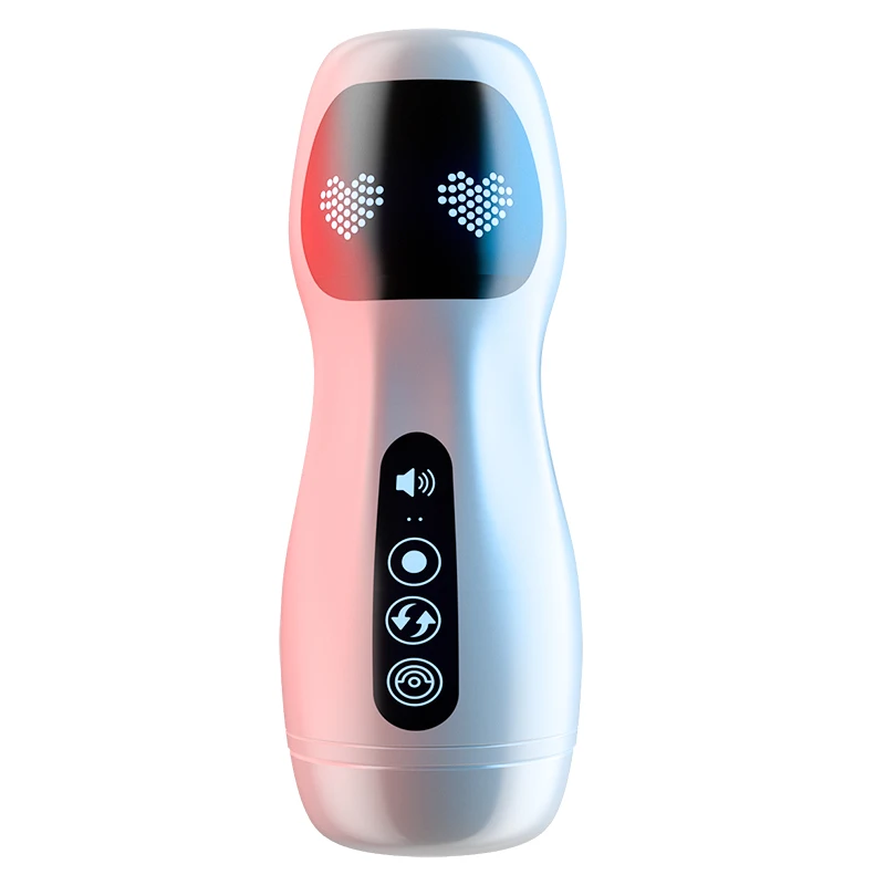 Smart Sucking Aircraft Cup sex toys Vibrator Voice Cup Men's Training Masturbation Cup Male Toys Simulation Pocket Pussy Anal