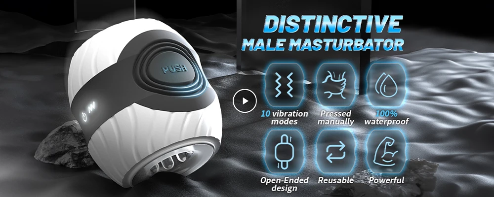 Open-ended Automatic Men Masturbator Cup Vagina Masturbation Trainer Vibrators Blowjobs Men's Glans Trainer Toys