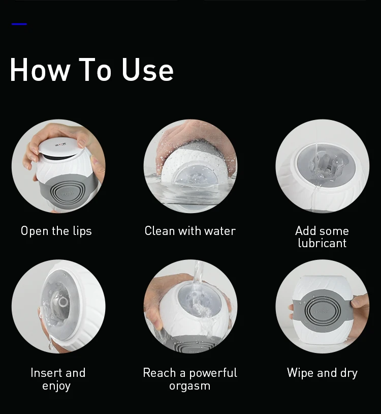 Open-ended Automatic Men Masturbator Cup Vagina Masturbation Trainer Vibrators Blowjobs Men's Glans Trainer Toys