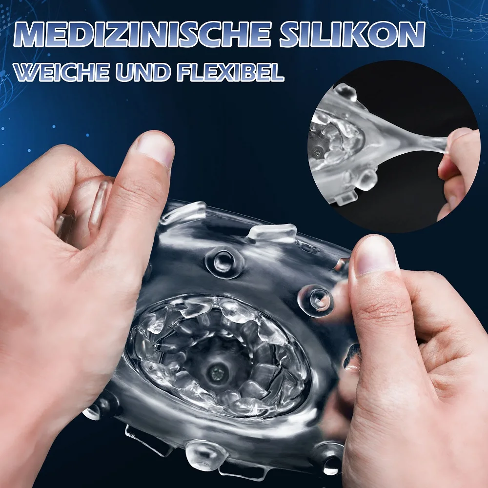 New Automatic Male Masturbator for Men 360 Rotation Vibrator Penis Massager Vagina Pussy Male Masturbation cup Sex Toys for Men