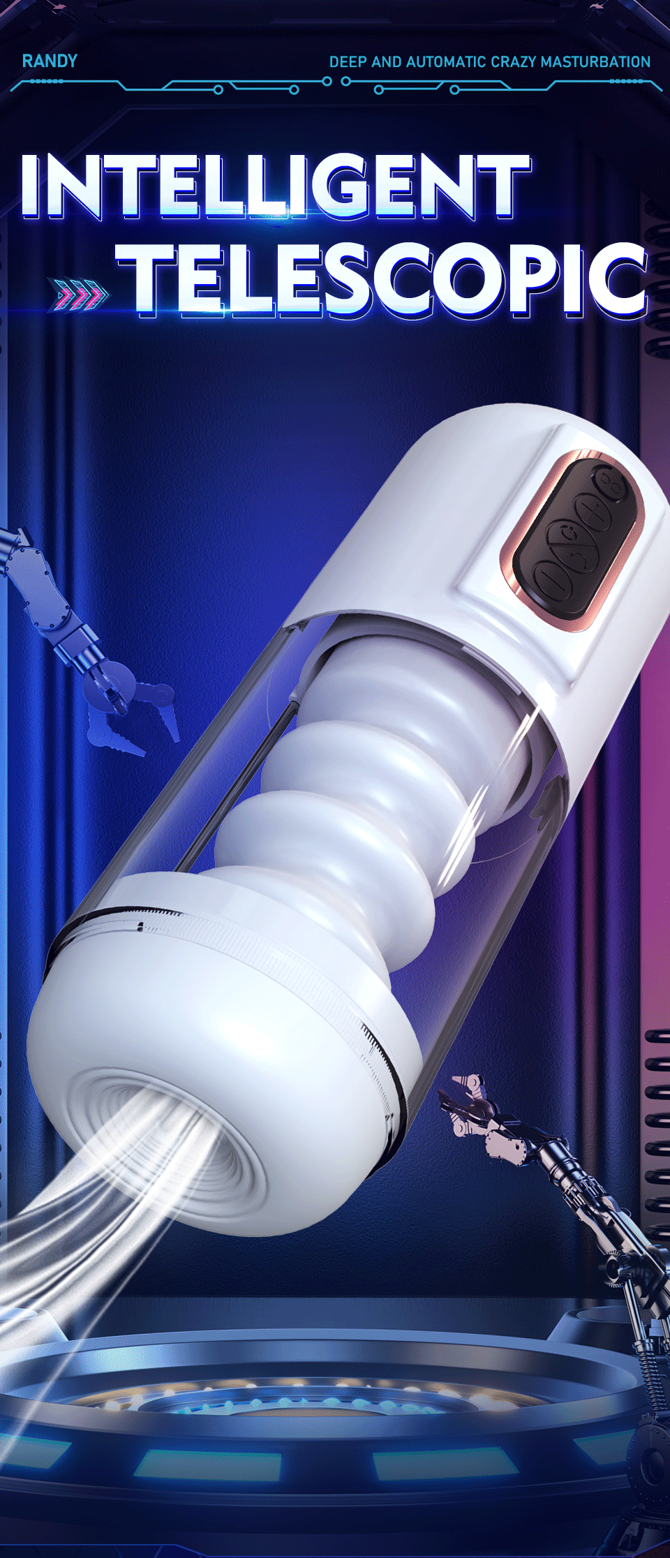 Automatic Telescopic Sucking Masturbators Cup for Men Vagina Blowjob Male Masturbation Piston Pocket Adult Equipment Sex Toy Automatic Telescopic Sucking Masturbators Cup for Men Vagina Blowjob Male Masturbation Piston Pocket Adult Equipment Sex Toy