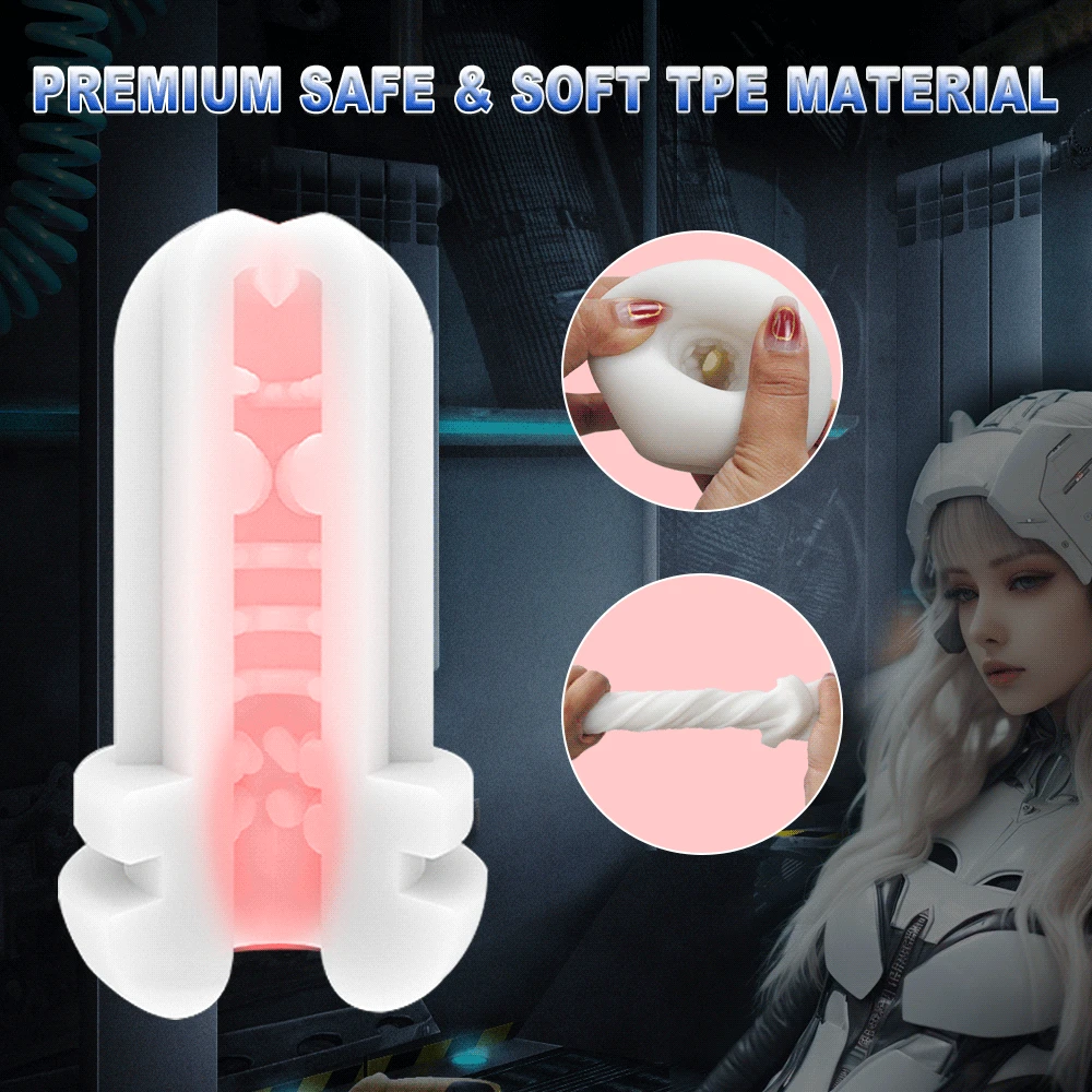 Male Masturbator Cup Automatic Sucking Vibration Penis Oral Machine Suction Blowjob Masturbation Real Vagina Vacuum Sex Toys