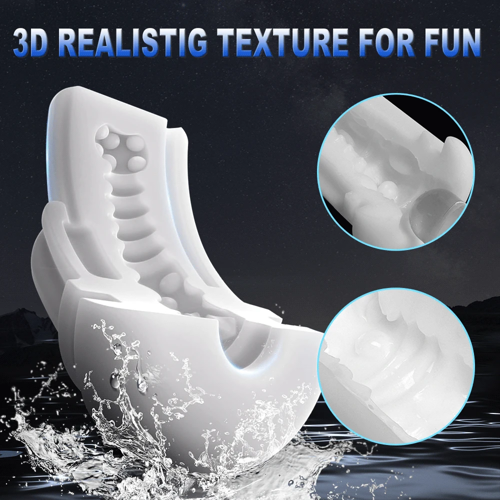 Male Masturbator Cup Automatic Sucking Vibration Penis Oral Machine Suction Blowjob Masturbation Real Vagina Vacuum Sex Toys