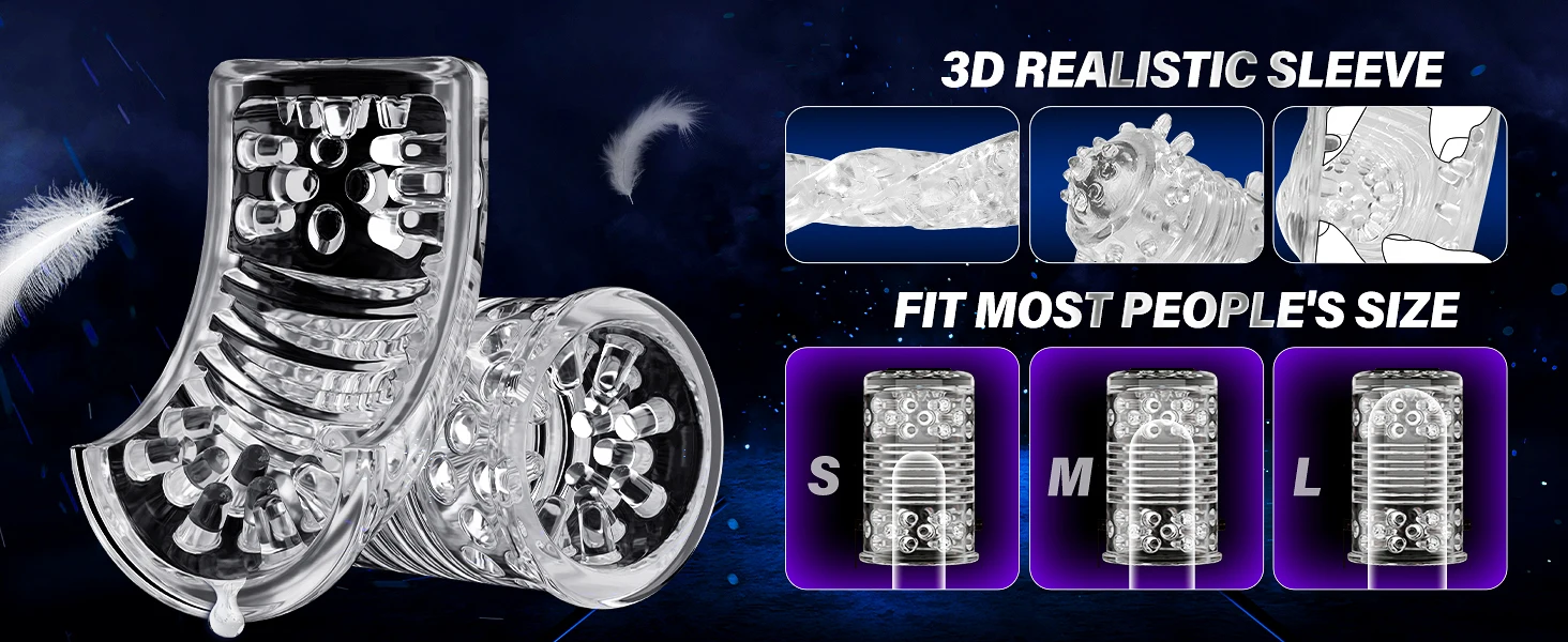 Automatic Male Masturbator Sex Toys for Men 7 Thrusting & 7 Rotating Modes Hands Free Pocket Pussy Sex Machine Electric Penis Pu Automatic Male Masturbator Sex Toys for Men 7 Thrusting & 7 Rotating Modes Hands Free Pocket Pussy Sex Machine Electric Penis Pu