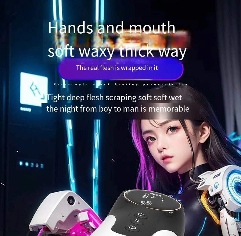 Airplane Cup  Electric Automatic Super Endur Artificial Realistic Vagina Male Penis Glans Trainer Masturbator Sex​ Tooys for Man