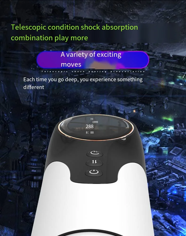 Airplane Cup  Electric Automatic Super Endur Artificial Realistic Vagina Male Penis Glans Trainer Masturbator Sex​ Tooys for Man