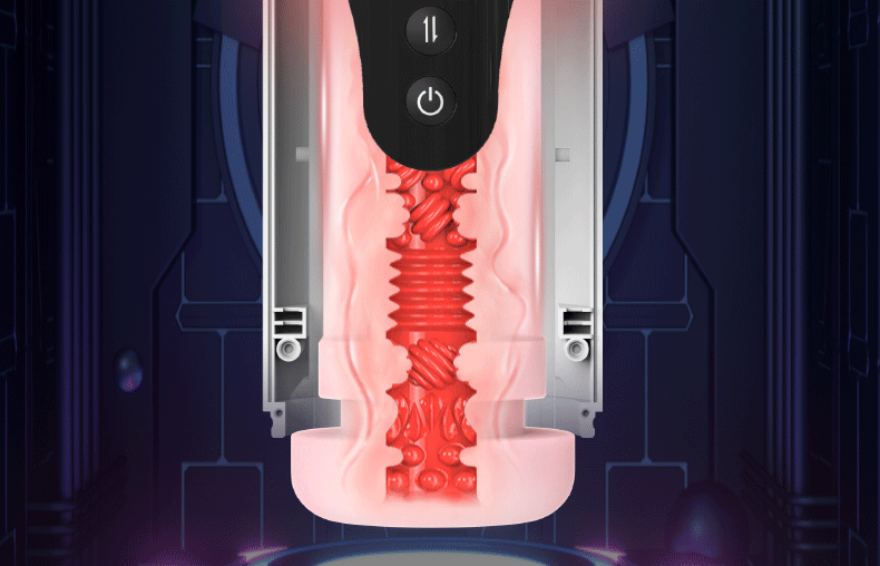 Airplane Cup  Electric Automatic Super Endur Artificial Realistic Vagina Male Penis Glans Trainer Masturbator Sex​ Tooys for Man