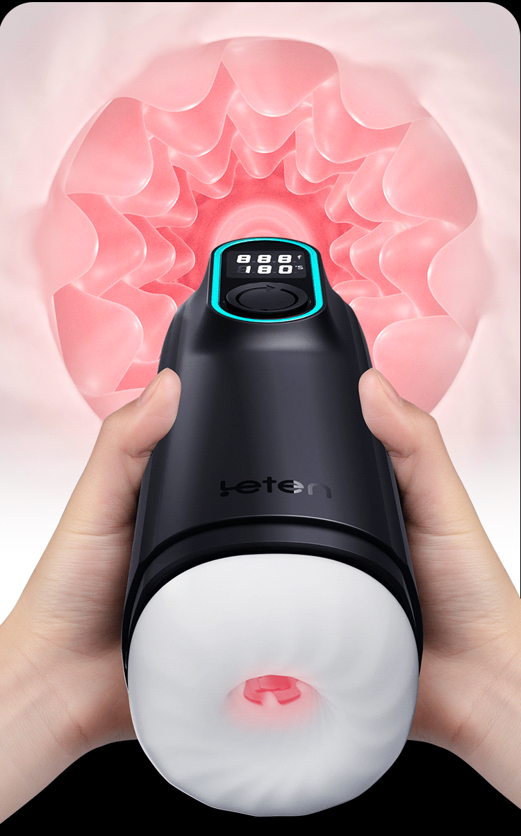 Masturbator Cup Men New Masturbation Device Fully Automatic Telescopic Heating Inverted Mold Masturbation Toys Adult