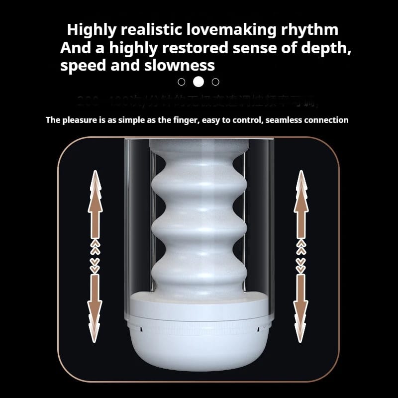 Automatic Male Masturbator Cup Vibration Blowjob Real Vagina Pocket Pussy Penis Oral Sex Machine Toys for Man Adults 18+