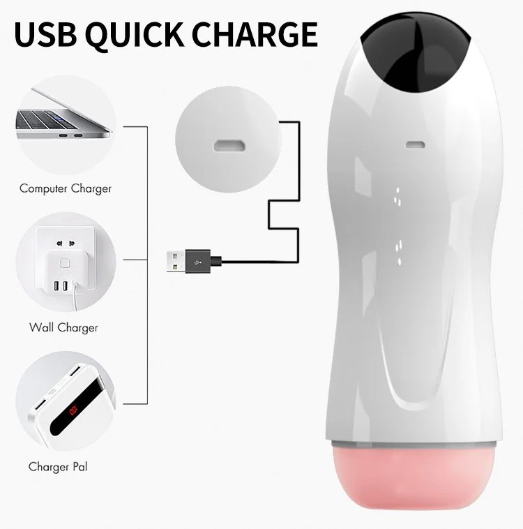 Automatic Male Masturbator Cup Vibration Blowjob Real Vagina Pocket Pussy Penis Oral Sex Machine Vacuum Toys For Man Adults 18+