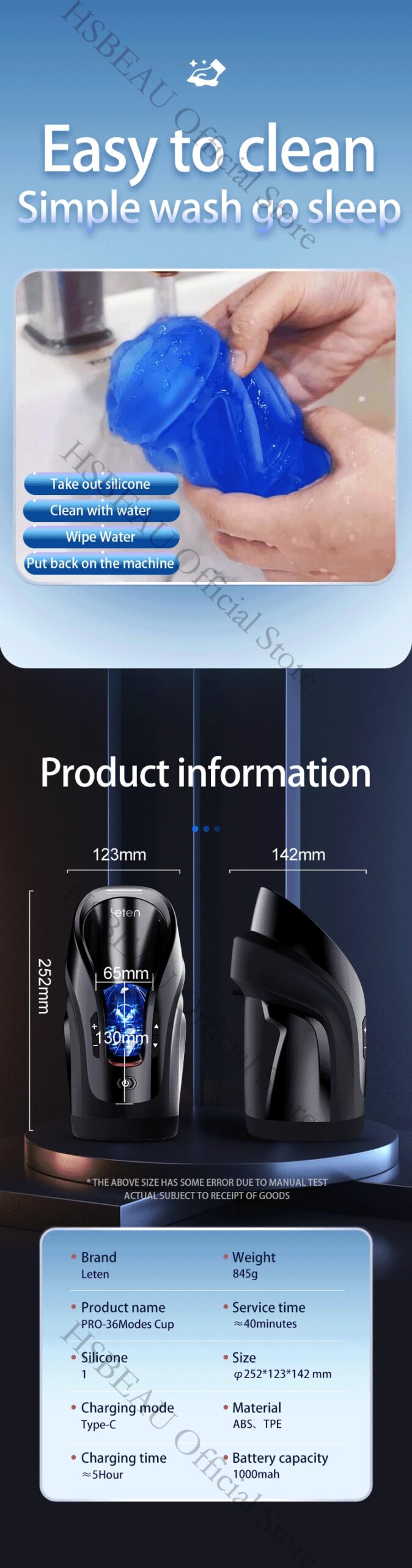 2024 Leten Thrusting-Pro Automatic Telescopic 75mm Deep Throat Blowjob Masturbation Sex Toy Powerful High Speed Male Masturbator