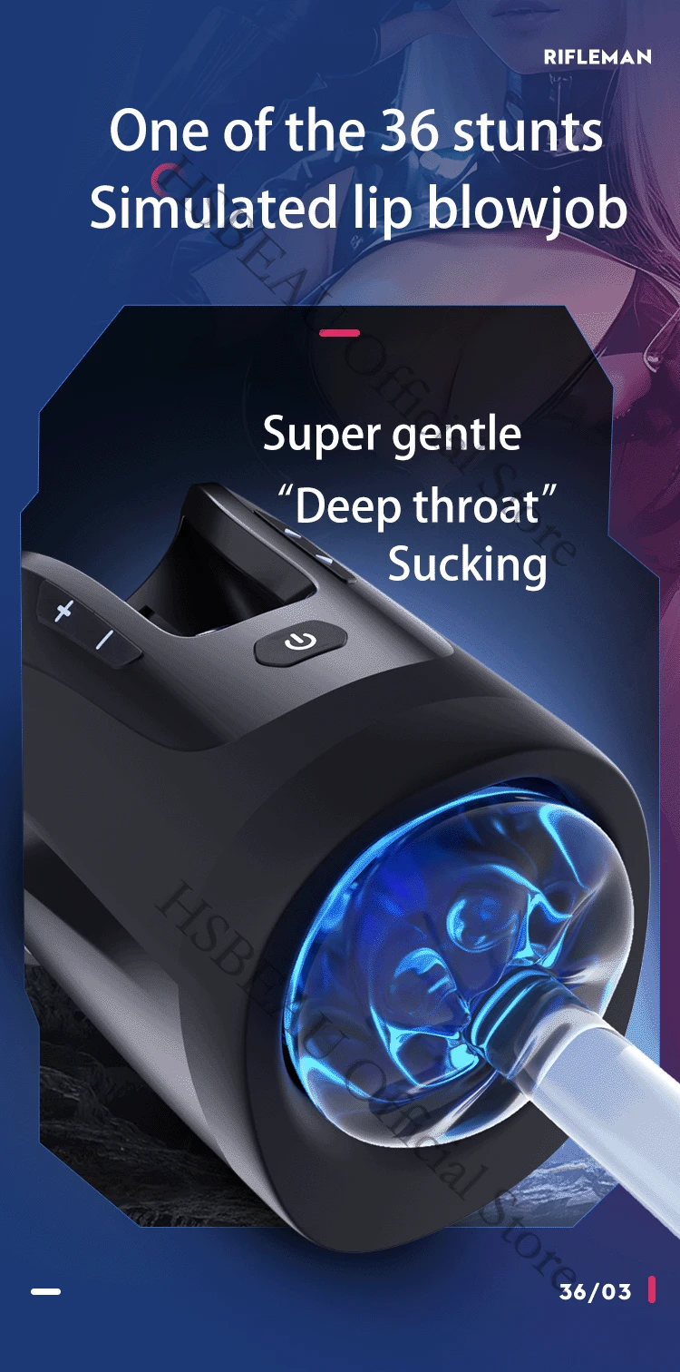 2024 Leten Thrusting-Pro Automatic Telescopic 75mm Deep Throat Blowjob Masturbation Sex Toy Powerful High Speed Male Masturbator