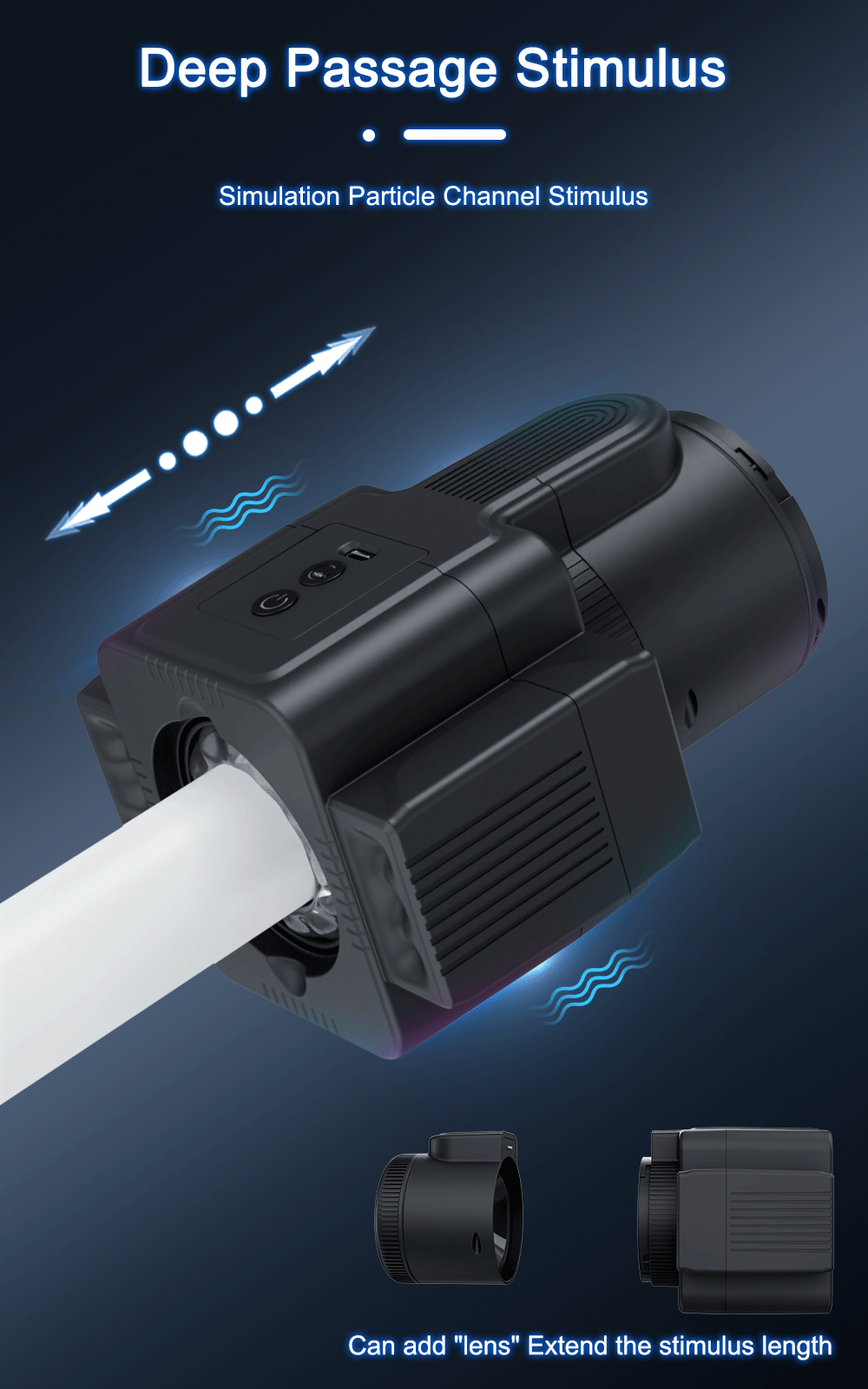 Automatic Male Masturbator Telescopic Masturbators for Men Masturbation Cup Piston Open-ended Adult Equipment Sex Toy for Men