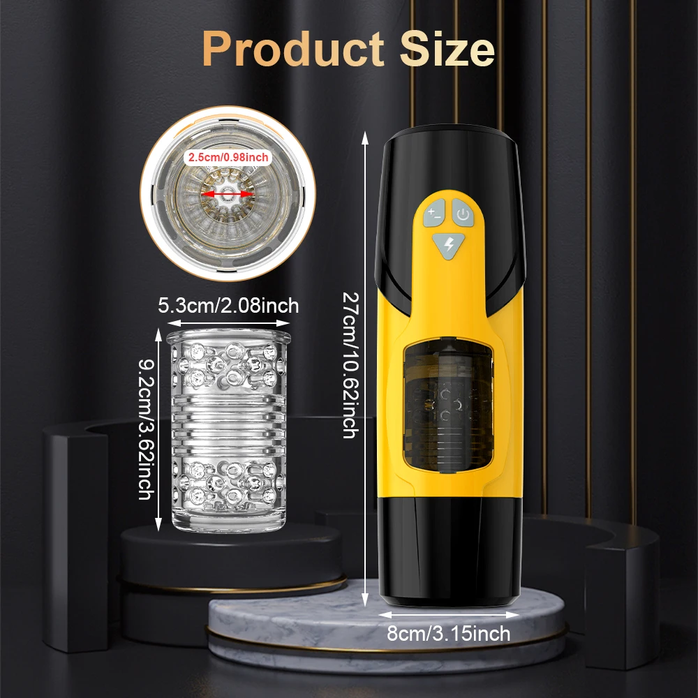 Automatic Male Masturbation Cup Telescopic Rotation Penis Oral Machine Suction Blowjob Masturbator Cup Vagina Sex Toys for Men Automatic Male Masturbation Cup Telescopic Rotation Penis Oral Machine Suction Blowjob Masturbator Cup Vagina Sex Toys for Men