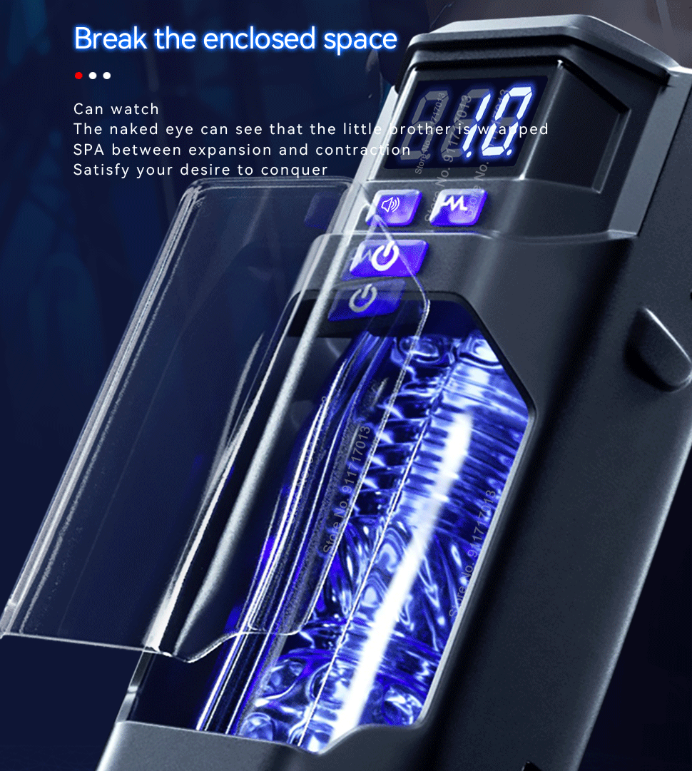 Male Masturbators Automatic Blowjob Penis Real Vagina Vibrator Oral Pocket Pussy Masturbation Cup Adult For Men Sex Machine Toys