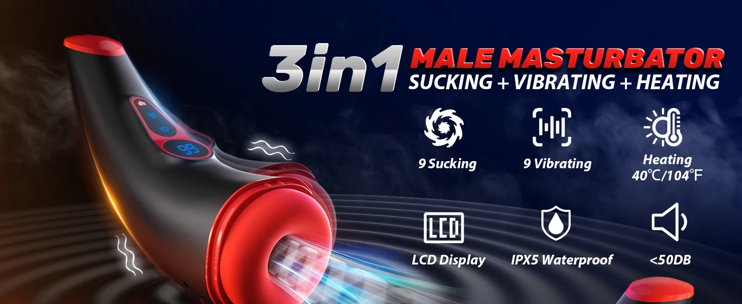Automatic Sucking Male Masturbator Heating Vagina Masturbation Blowjob Sex Toys for Men LCD Display Mastubator Adults Supplies Automatic Sucking Male Masturbator Heating Vagina Masturbation Blowjob Sex Toys for Men LCD Display Mastubator Adults Supplies