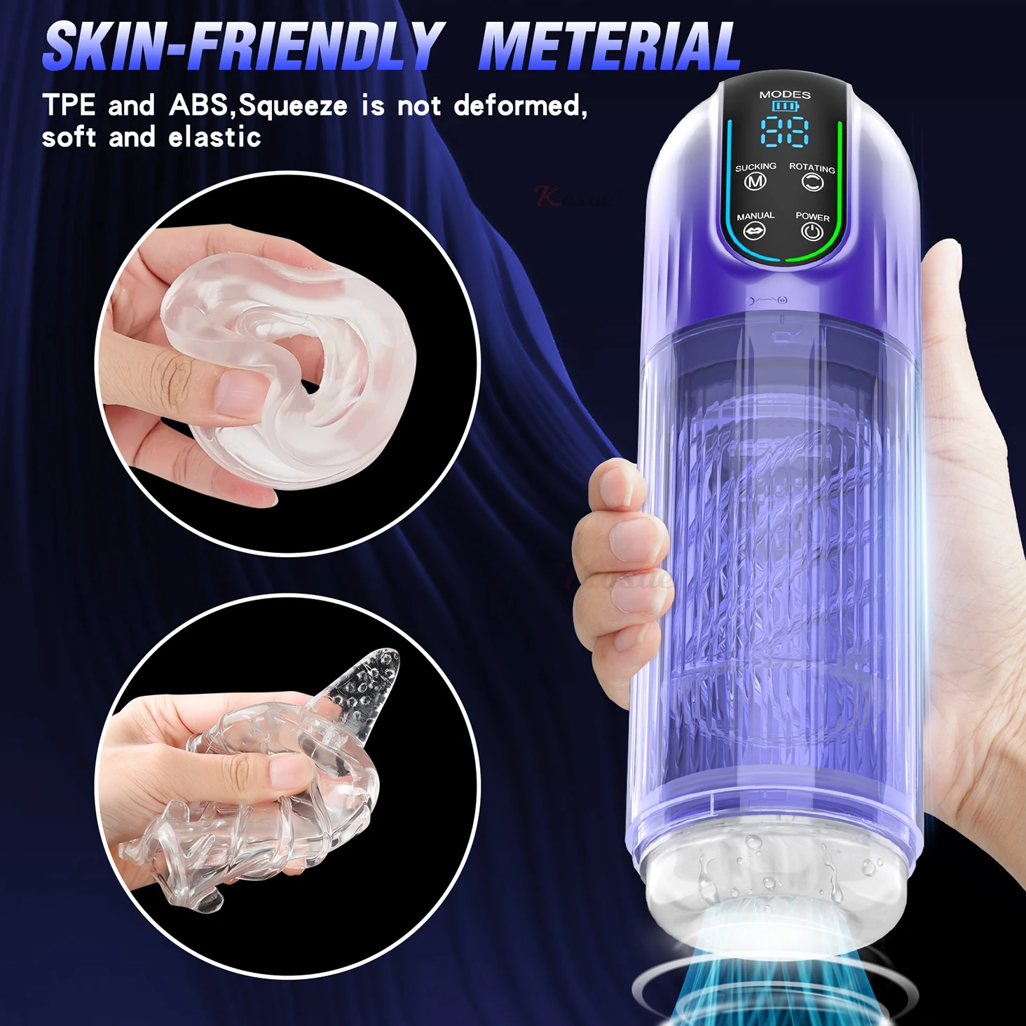 Automatic Male Masturbators LED 7 Rotating Sucking Water SPA Real Pussy Adult Masturbation Cup Sex Toys For Men Blowjob Machine Automatic Male Masturbators LED 7 Rotating Sucking Water SPA Real Pussy Adult Masturbation Cup Sex Toys For Men Blowjob Machine