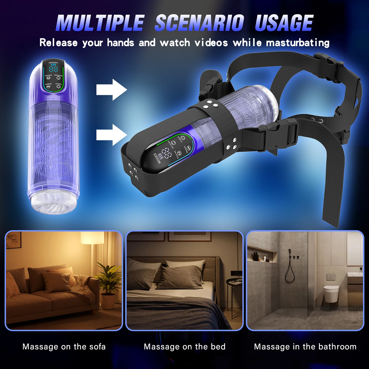 Automatic Male Masturbators LED 7 Rotating Sucking Water SPA Real Pussy Adult Masturbation Cup Sex Toys For Men Blowjob Machine Automatic Male Masturbators LED 7 Rotating Sucking Water SPA Real Pussy Adult Masturbation Cup Sex Toys For Men Blowjob Machine