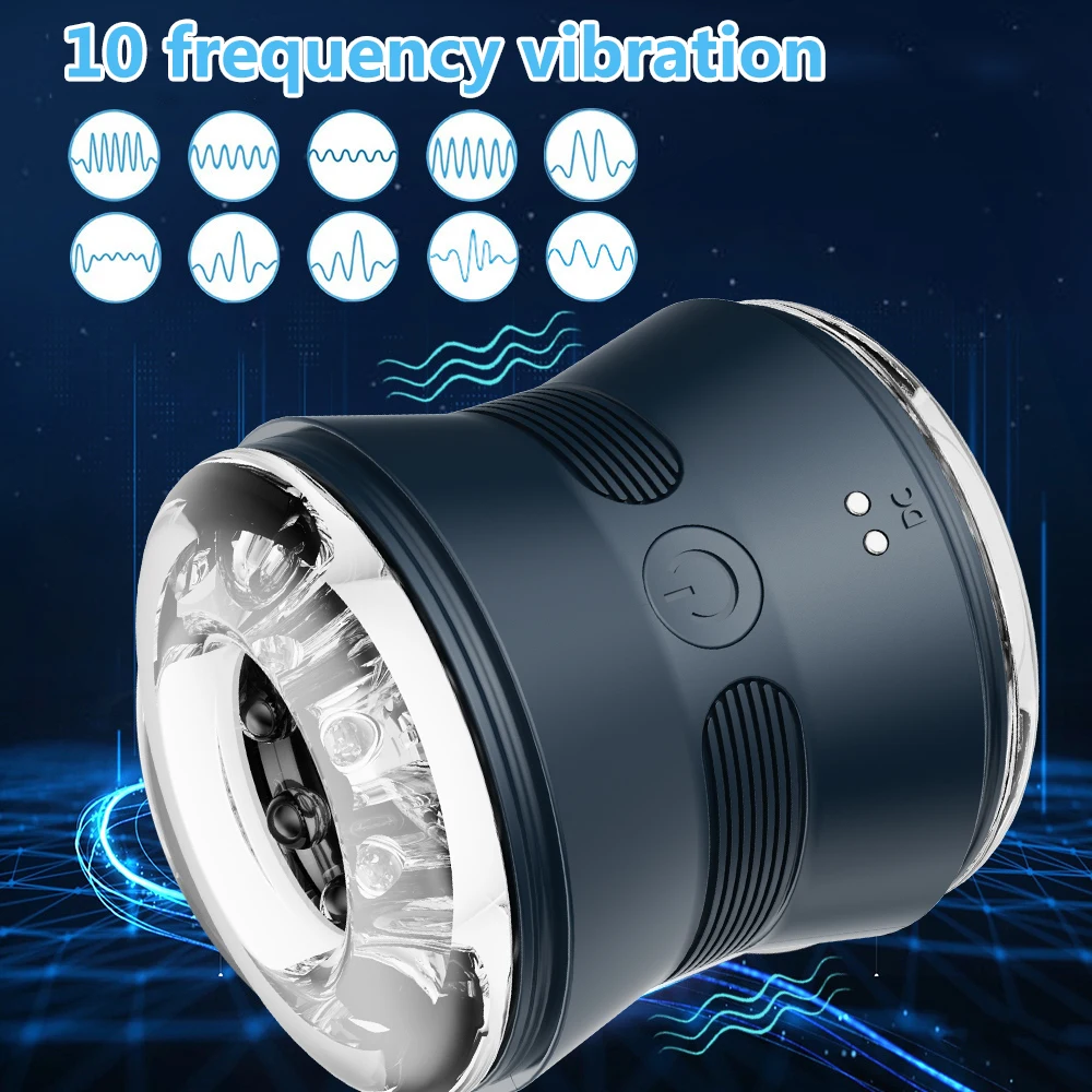 Automatic Male Masturbator Cup Vagina Masturbation Blowjob Man Mastuburator Sex Toys for Men Adult Goods Electric Mastubator
