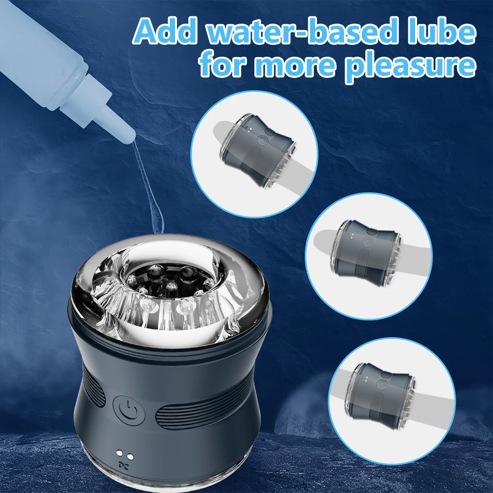 Automatic Male Masturbator Cup Vagina Masturbation Blowjob Man Mastuburator Sex Toys for Men Adult Goods Electric Mastubator