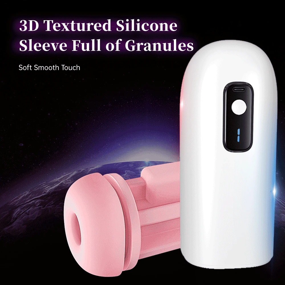 Automatic Male Masturbator Cup Powerful Vibrator Digital Blowjob Machine Strong Vibration Real Pussy Masturbation Sex Toys