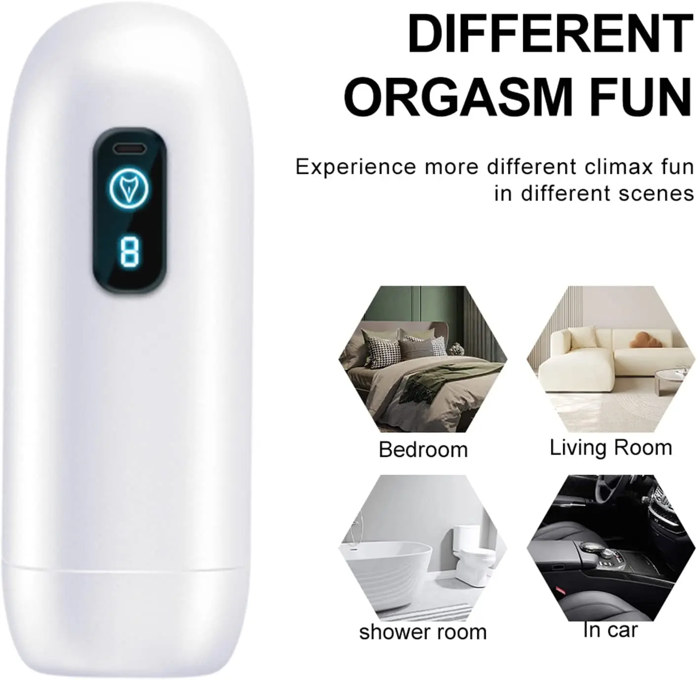 Automatic Male Masturbator Cup Powerful Vibrator Digital Blowjob Machine Strong Vibration Real Pussy Masturbation Sex Toys