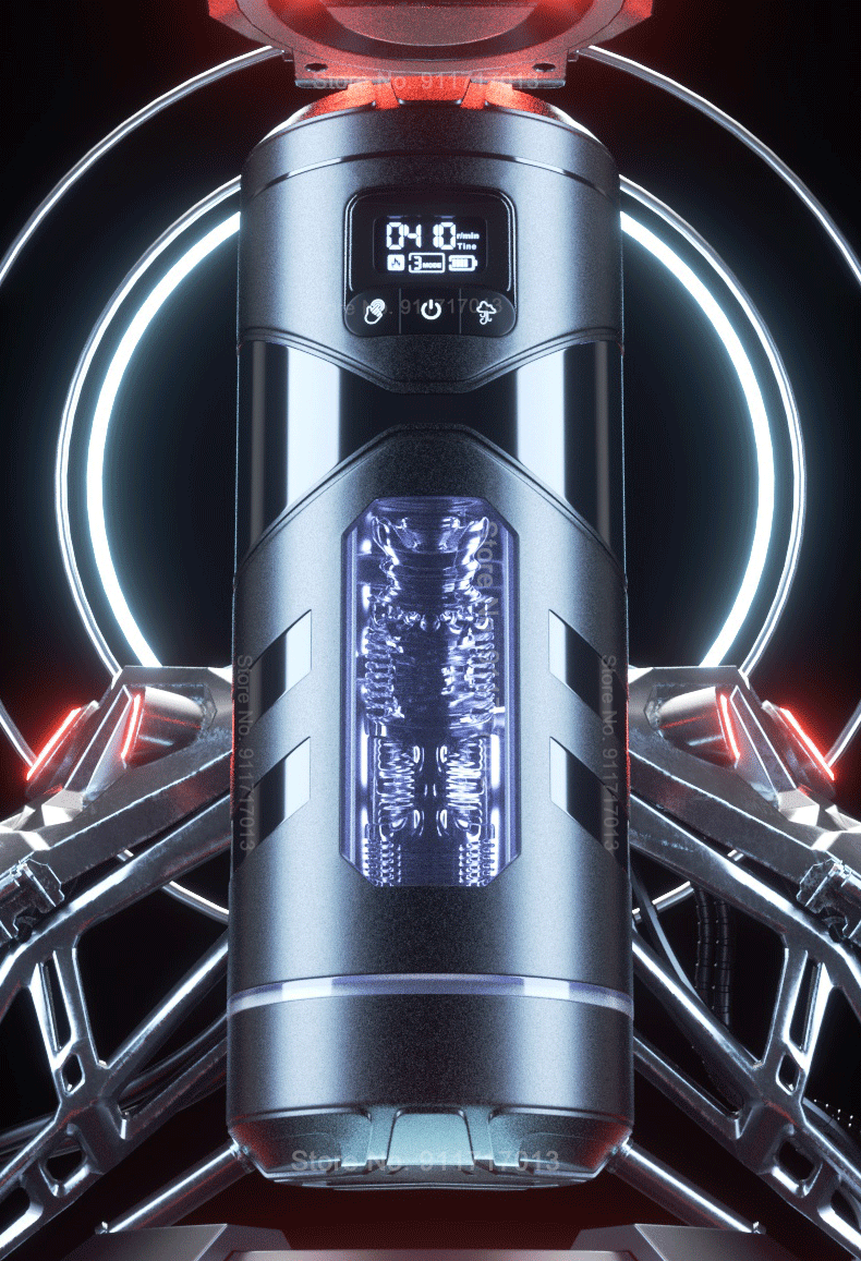 Male Masturbator Automatic Heated Blowjob Sucking Vibration Machine Masturbation Cup Silicone Vagina Sex Toy for Men Adult Goods