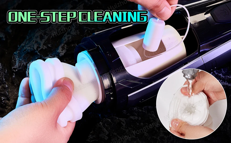 Telescopic Rotation Masturbator Cup Vagina Masturbation Blowjob Adults Sex Toys for Men Male Piston Automatic Mastubator