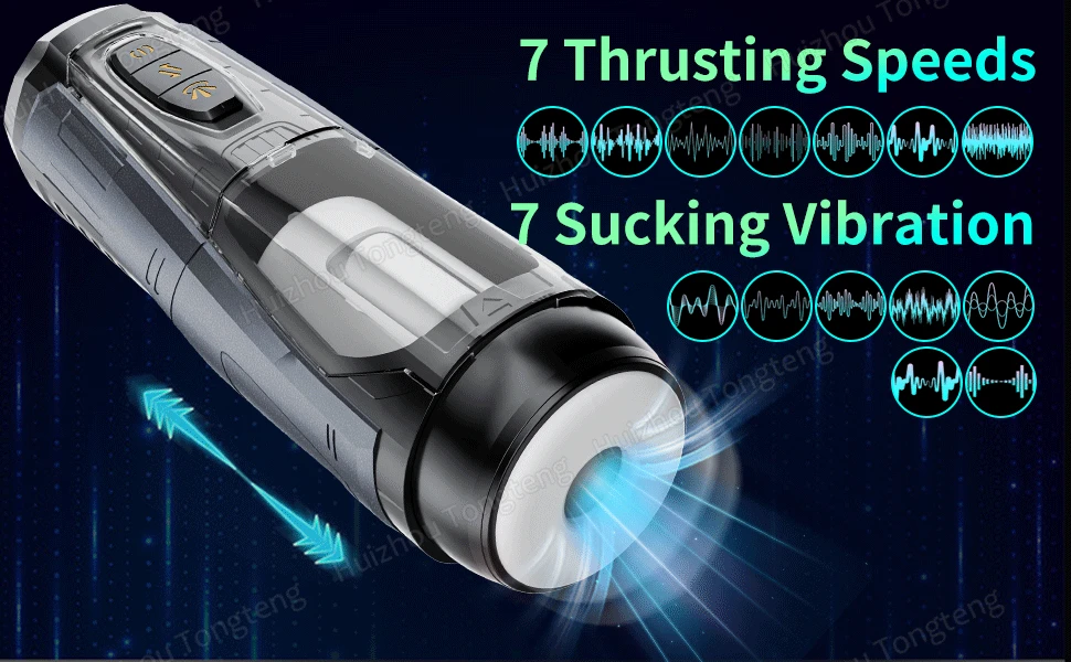 Telescopic Rotation Masturbator Cup Vagina Masturbation Blowjob Adults Sex Toys for Men Male Piston Automatic Mastubator