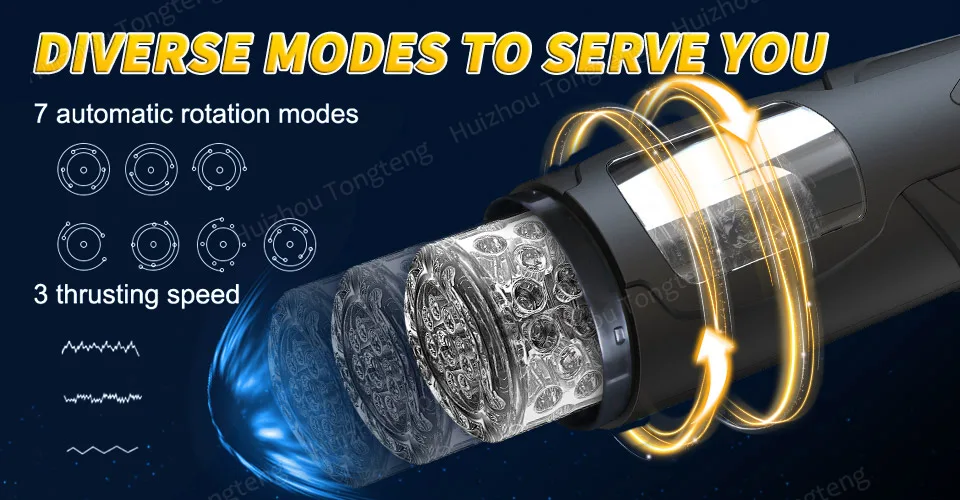 Telescopic Rotation Masturbator Cup Vagina Masturbation Blowjob Adults Sex Toys for Men Male Piston Automatic Mastubator