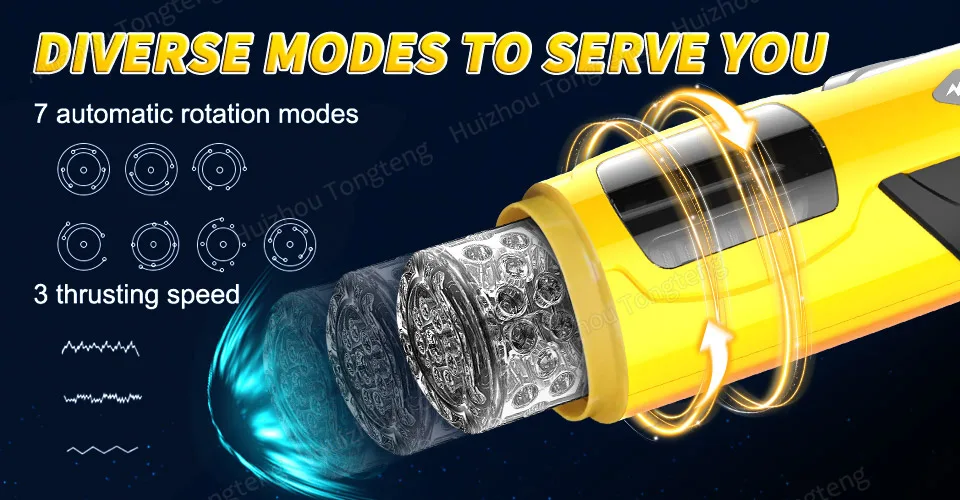 Telescopic Rotation Masturbator Cup Vagina Masturbation Blowjob Adults Sex Toys for Men Male Piston Automatic Mastubator