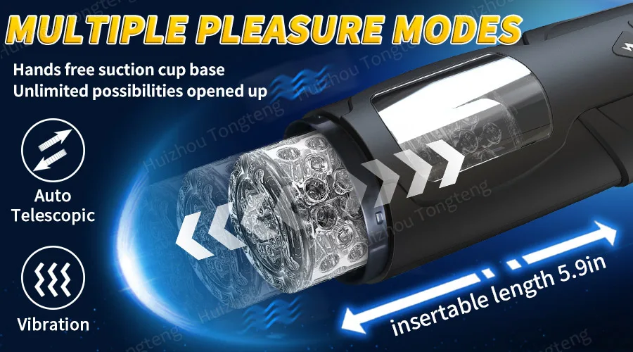 Telescopic Rotation Masturbator Cup Vagina Masturbation Blowjob Adults Sex Toys for Men Male Piston Automatic Mastubator