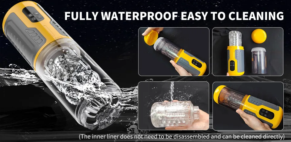 Telescopic Rotation Masturbator Cup Vagina Masturbation Blowjob Adults Sex Toys for Men Male Piston Automatic Mastubator