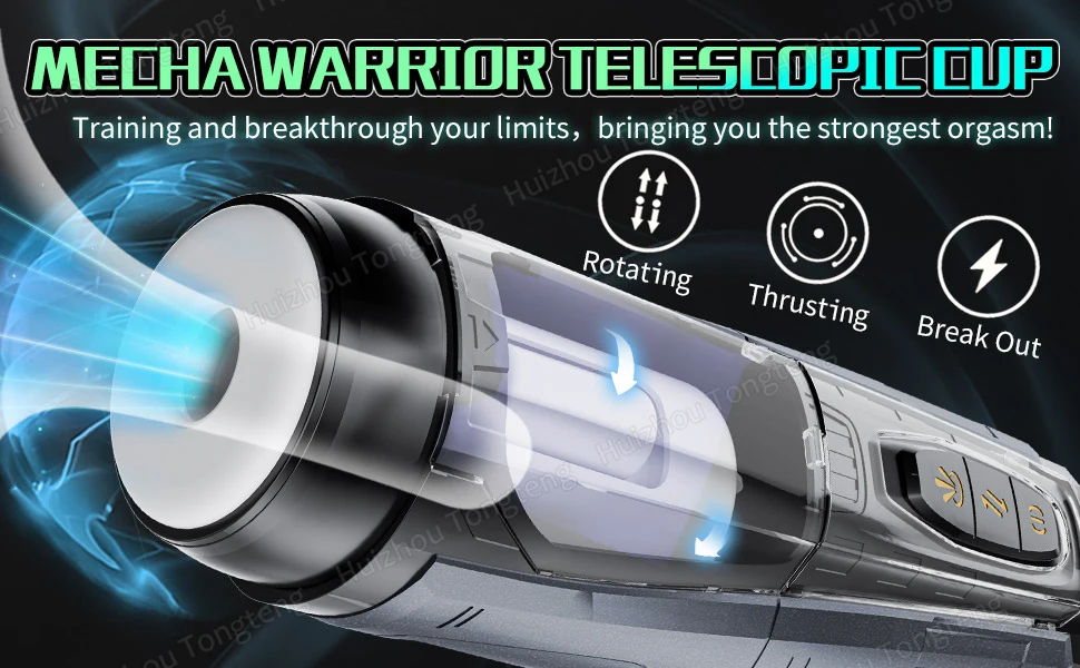 Telescopic Rotation Masturbator Cup Vagina Masturbation Blowjob Adults Sex Toys for Men Male Piston Automatic Mastubator