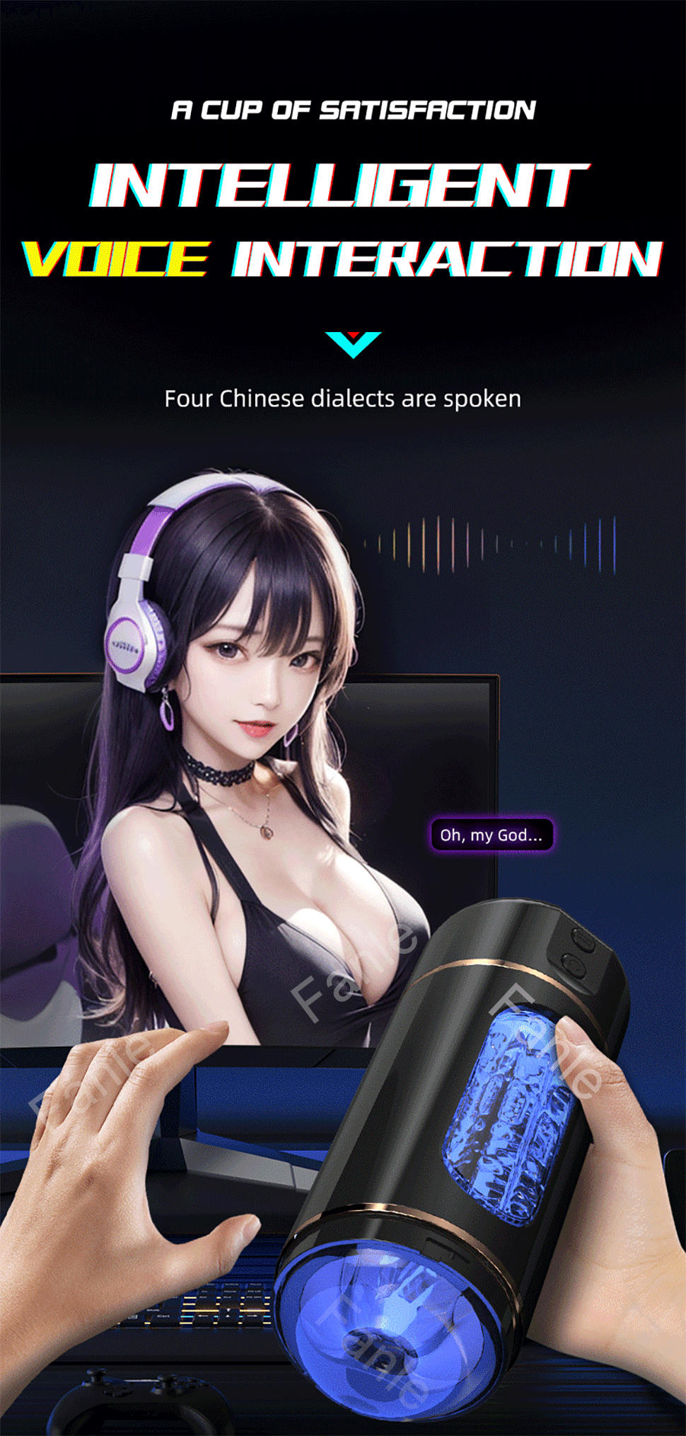 Male Automatic Masturbator Cup Powerful Vibration Vagina Control  Pocket Pussy Blowjob Penis Real For Men Adult Sex Machine Toy