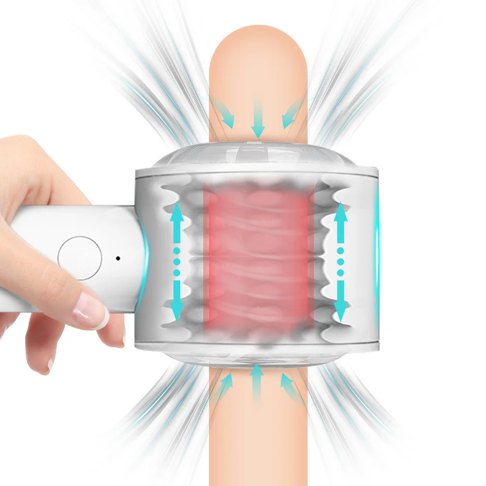 Automatic Telescopic Male Mastubator Blowjob Masturbation Equipment Machine Sex Toys Adult Goods for Men Man Masturbators Cup