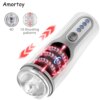 Masturbator for Men Automatic Telescopic Rotation 4D Realistic Vagina Penis Sex Toy for Men Masturbation Cup Blowjobs Machine