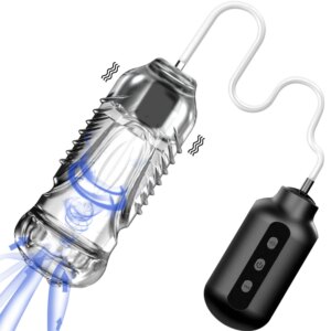 Automatic Male Masturbator Cup Vibrator Sucking for Men Machine Pocket Pussy Simulation Blowjob Vagina Adult Goods Sex Toys