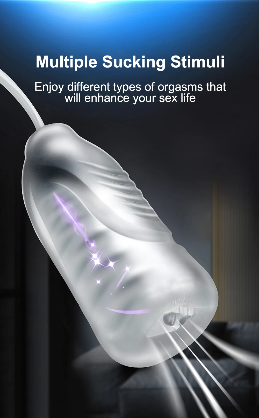 Automatic Male Masturbator Cup Vibrator Sucking for Men Machine Pocket Pussy Simulation Blowjob Vagina Adult Goods Sex Toys