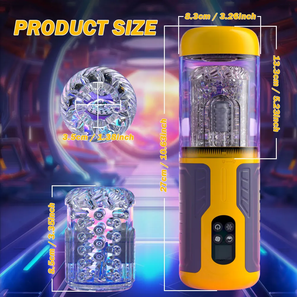 Telescopic Male Masturbator Vagina Masturbation Equipment Sex Toys for Men Goods for Adults Piston Automatic Rotation Mastubator Telescopic Male Masturbator Vagina Masturbation Equipment Sex Toys for Men Goods for Adults Piston Automatic Rotation Mastubator