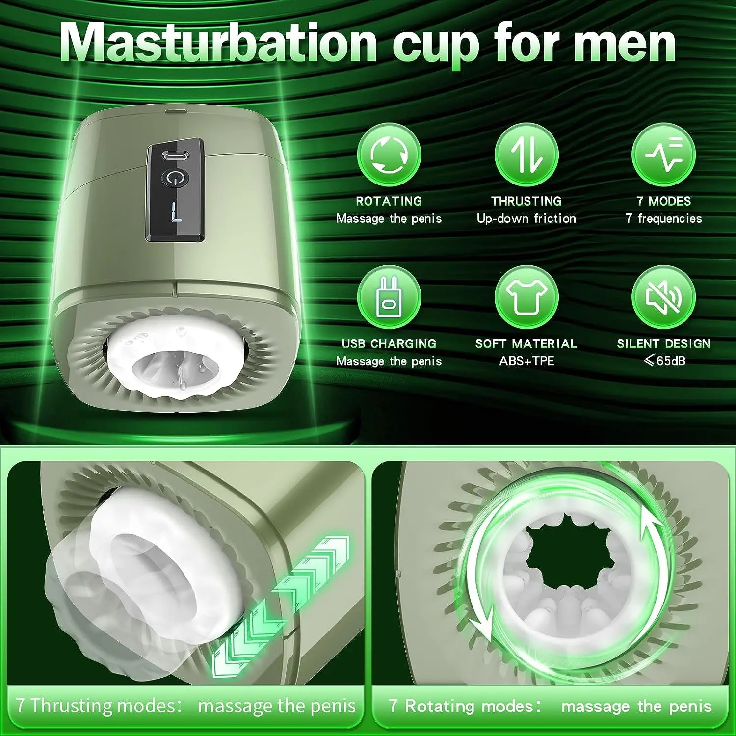 LCD Automatic Male Masturbator Telescopic Rotation Vagina Masturbation Adults Sex Toys for Men Piston Open-ended Mastubators Cup LCD Automatic Male Masturbator Telescopic Rotation Vagina Masturbation Adults Sex Toys for Men Piston Open-ended Mastubators Cup