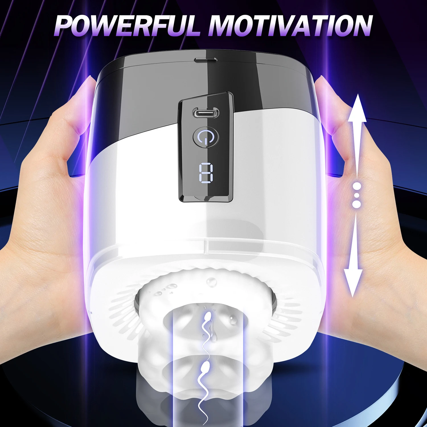 LCD Automatic Male Masturbator Telescopic Rotation Vagina Masturbation Adults Sex Toys for Men Piston Open-ended Mastubators Cup LCD Automatic Male Masturbator Telescopic Rotation Vagina Masturbation Adults Sex Toys for Men Piston Open-ended Mastubators Cup