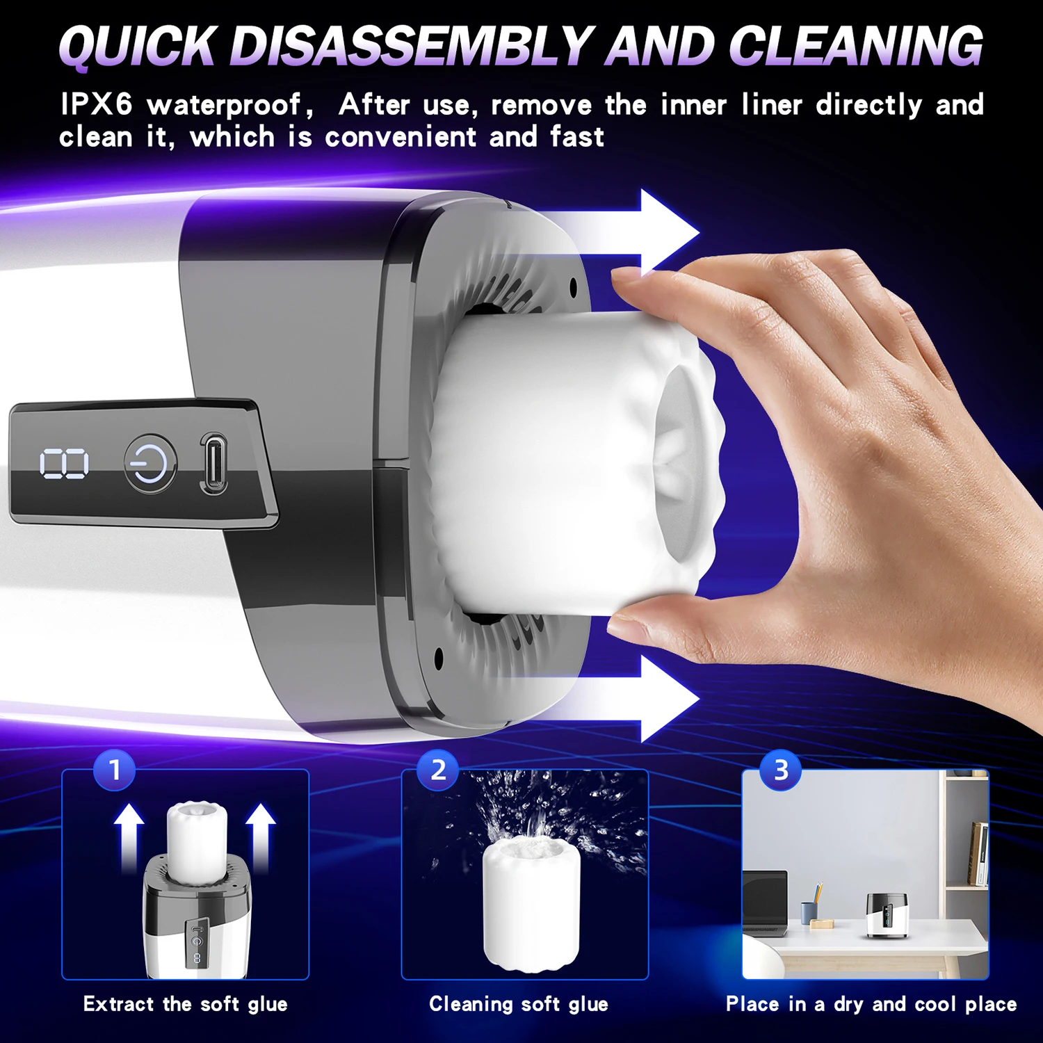LCD Automatic Male Masturbator Telescopic Rotation Vagina Masturbation Adults Sex Toys for Men Piston Open-ended Mastubators Cup LCD Automatic Male Masturbator Telescopic Rotation Vagina Masturbation Adults Sex Toys for Men Piston Open-ended Mastubators Cup