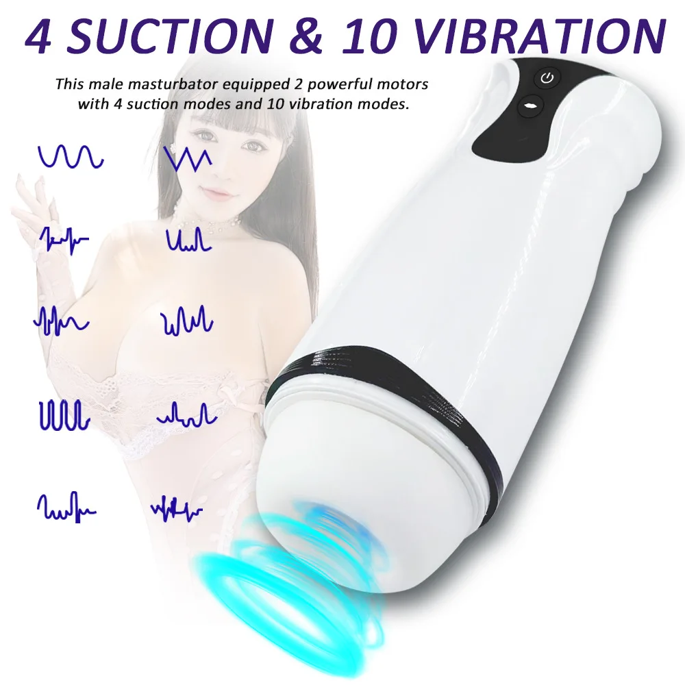 Masturbator Male Automatic Thrust Sucking Heated Vaginal Telescopic Vibrator Sex Toy for Men Masturbation Cup Blowjob Machine Masturbator Male Automatic Thrust Sucking Heated Vaginal Telescopic Vibrator Sex Toy for Men Masturbation Cup Blowjob Machine