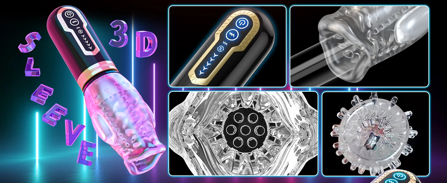 Automatic Male Masturbator Vibrating Rotating Thrusting Blowjob Masturbation Cup Penis Stimulation Pussy Vaginas For Men Sex Toy Automatic Male Masturbator Vibrating Rotating Thrusting Blowjob Masturbation Cup Penis Stimulation Pussy Vaginas For Men Sex Toy